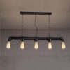Industrial Vintage Steampunk Water Pipes Chandelier LOFT Retro Wrought Iron Metal Bar Creative Ceiling Pendant Lights Hanging Chain E27 Edison Decoration Suspension Lamp steampunk buy now online