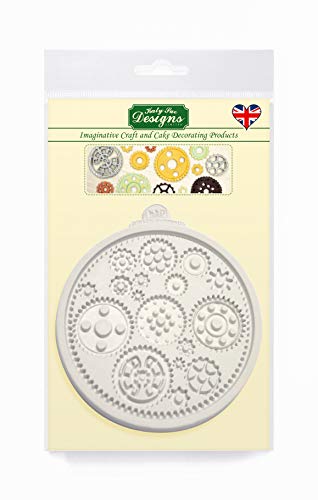 Katy Sue Cogs and Wheels Silicone Mould / Cupcake Topper for Cake Decorating & Crafts steampunk buy now online