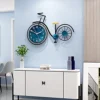 Modern Simplicity Wall Clock, Simulation Bicycle Silent Wall Clock, Battery Powered Decorative Quartz Clock for Interior Home ​decoration/wall Decoratio,32.3x21.5in steampunk buy now online