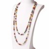 Necklaces for Women Girls 8mm Round Bead Mixed Colour Necklace Sweater Chain 162cm Long Beaded Chain Decoration Necklace Jewelry For Women Choker Necklaces steampunk buy now online