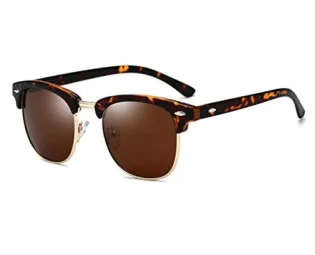 Sunglasses Women and Men Polarized UV400 Protective Universal Outdoor with Case (Leopard) steampunk buy now online