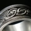 CELTIC DRAGON in Silver, Steel, Gold or 2-Toned, Intricate Carved, Game of Thrones Wedding, Fantastic Beasts Fantasy Sci-Fi Creatures Beasts by CelticJewelscapes steampunk buy now online
