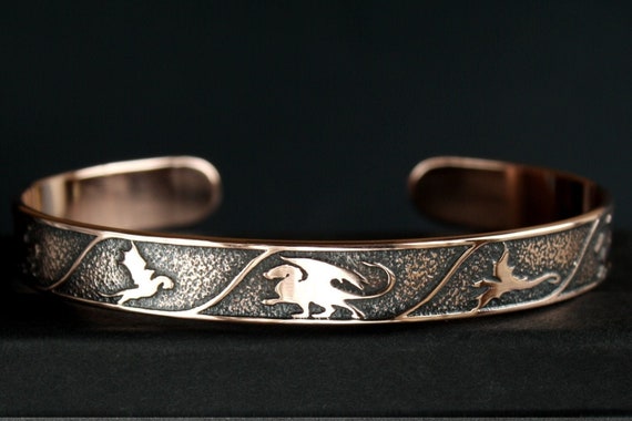 Dragon Jewelry, Fantasy Jewelry, Dragon bracelet, Dragon cuff, Dragon gift, Fantasy gift, Game of Thrones, Celtic gift , Daenerys Targaryen by CelticVein steampunk buy now online