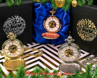 Personalised Mechanical Silver/Rose Gold/Gold Pocket Watch, Christmas Gift for Page Boy, Father, Usher,Engraved Pocket Watch for Men by AmazingEngraving steampunk buy now online