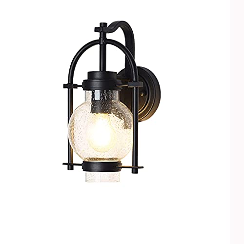 GLXLSBZ Wall Lamp Outdoor Waterproof Wall lamp, Modern Outdoor Wall lamp Installation, Architectural Wall lamp Wall lamp with Transparent (Home Lighting) steampunk buy now online