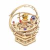 ROKR Music Box Wooden Decoration Model Handwork Puzzle Kit Building Puzzle 3D Wood Gift for Teenage Adult steampunk buy now online
