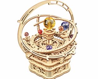 ROKR Music Box Wooden Decoration Model Handwork Puzzle Kit Building Puzzle 3D Wood Gift for Teenage Adult steampunk buy now online