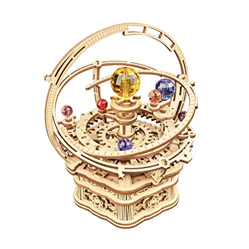 ROKR Music Box Wooden Decoration Model Handwork Puzzle Kit Building Puzzle 3D Wood Gift for Teenage Adult steampunk buy now online