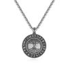 PiercingJak Norse Vikings Necklace The Tree of Life Pendant Necklace Nordic Viking Runes Amulet Pendant Necklaces Nordic Talisman for Men Women steampunk buy now online