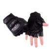 Steampunk Gothic Gloves Men's Vintage Genuine Leather Captain Fingerless Mittens(C Black)(Size: One Size) steampunk buy now online Steampunk Gothic Gloves Men's Vintage Genuine Leather Captain Fingerless Mittens(C Black)(Size: One Size) steampunk buy now online