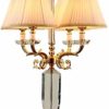 4 Light Luxury Crystal Table Lamp Bedroom Bedside Table Lamp Study Living Room Hotel Restaurant Decoration steampunk buy now online