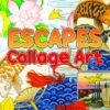ESCAPES Collage Art Coloring Book: Wonderful Coloring Pages | Impressive Gifts With Impressive Illustrations To Unleash Your Creativity steampunk buy now online