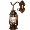 GLXLSBZ Bronze Creative Retro Wall Lamp Personalized Kerosene Lamp Iron Bar Cafe Iron Iron Sconces Wall Lighting 1 Light 15 * 20.5 * 34cm(Home Lighting) steampunk buy now online