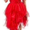 Rubie's Official Harley Quinn Ladies Red Dress Halloween Suicide Squad 2 Women's Villain Costume - Size Small steampunk buy now online