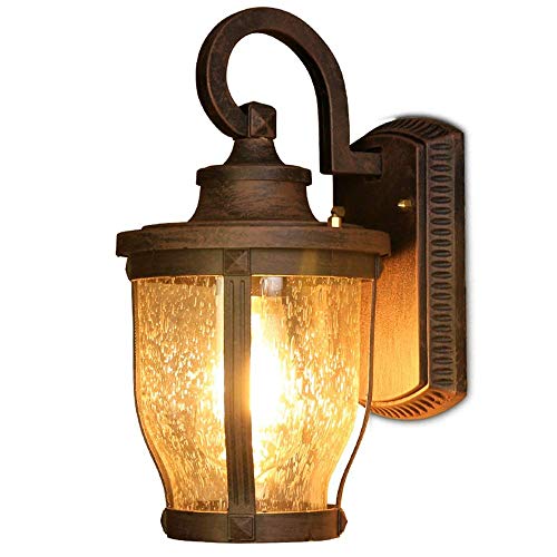 GLXLSBZ Wall Light European Retro Waterproof Outdoor Wall lamp Outdoor Wall lamp led lamp -Style Villa Balcony Door facades Wall lamp 32 *(Home Lighting) steampunk buy now online
