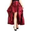 COSDREAMER Women's Steampunk Gothic High Low Skirt Victorian Bustle Skirt Red L steampunk buy now online