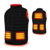 Rrtizan Heated Vest for Mens and Womens, USB Electric Heating Vests, 3 Temperature Levels Electrically Heated Jacket, Size Adjustable, Washable, Winter Warm Vest Coats for Hunting, Outdoor, Camping steampunk buy now online