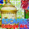 ESCAPES Collage Art Coloring Book: Great Coloring Pages With Stunning Illustrations For Kids, Teens To Have Fun And Relax | Gift Ideas For Boy And Girl steampunk buy now online