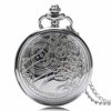 Doctor Who Pocket Watch, Vintage New Silver Quartz Pocket Watch, Gifts for Men steampunk buy now online