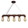 Whp Rust Iron Pendant Lamps Ceiling Light,5 Light Metal Steampunk Vintage Chandelier steampunk buy now online