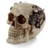 Resin Gothic Steampunk Skull Ornament Gift | Bone Colour Finish | Halloween Gothic by VentureAccessories steampunk buy now online Resin Gothic Steampunk Skull Ornament Gift | Bone Colour Finish | Halloween Gothic by VentureAccessories steampunk buy now online