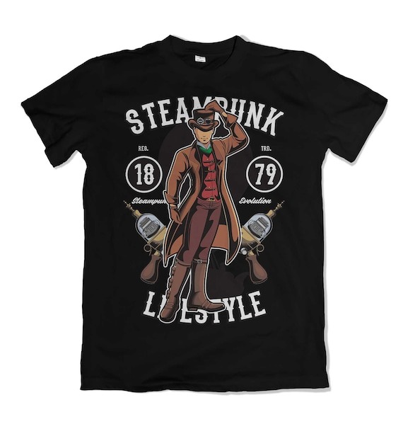 Steampunk Lifestyle mens t shirt S-3XL by awetshirt4you steampunk buy now online