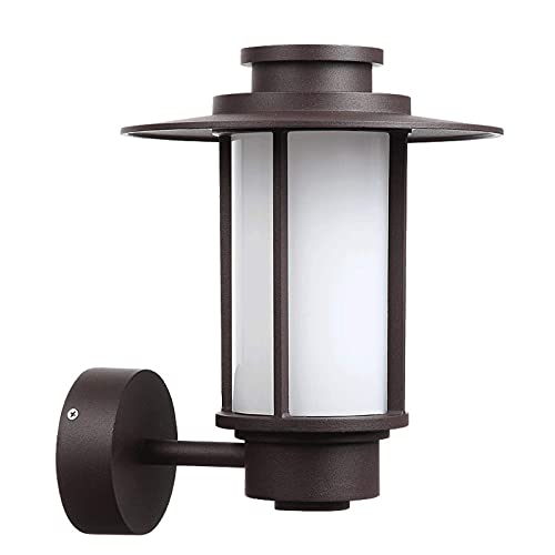 GLXLSBZ Wall Lamp Modern Porch Wall Lamp Outdoor Courtyard Wall Light Waterproof House Exterior Aluminum Suitable for Garden, Terrace, Squ(Home Lighting) steampunk buy now online