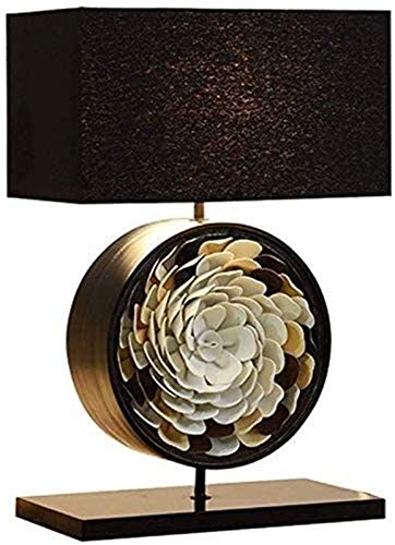 Table Lamp Chinese Zen Bedside Desk Lamp Novelty Leather Parquet Wooden Desk Lamp Black Fabric Shade for Living Room Entrance Bedroom Bedside Lamp steampunk buy now online