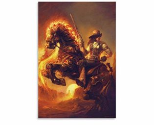 yique Steampunk Sheriff Poster Decorative Painting Canvas Wall Art Living Room Posters Bedroom Painting 12×08inch(30×20cm) steampunk buy now online