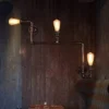 GLXLSBZ Wall Lighting Fixture Creative Water Pipe Wall Illumination Steampunk American Industrial Wall Mount Lamp Cafe Bar Restaurant(Home Lighting) steampunk buy now online