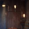GLXLSBZ Wall Lighting Fixture Creative Water Pipe Wall Illumination Steampunk American Industrial Wall Mount Lamp Cafe Bar Restaurant(Home Lighting) steampunk buy now online