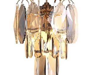 GLXLSBZ Wall Lamp Modern Minimalist Crystal Creative Decoration Wall Lamp Living Room Background Wall Lighting Wall Lamp Bedroom Bedside L(Home Lighting) steampunk buy now online