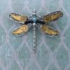 Dragonfly Brooch,Steampunk Brooch,Unisex Jewellery,Dragonfly Gift by LinWayDesigns steampunk buy now online