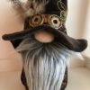 Steampunk gnome, scandinavian gnome, Victorian gnome, Birthday present, home warming, indoor decoration, steampunk, hygge by EiraCrafts steampunk buy now online