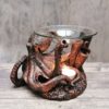 The Luminous Deep Octopus Oil Burner / Steampunk Décor by midnightroseuk steampunk buy now online