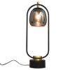 Desk Lamp,Nordic Retro Creative Glass Table Lamp E27,Post-Modern Study Bedside Desk Bar Restaurant Wrought Iron Decorative Lamp steampunk buy now online