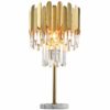 Crystal Desk lamp, Simple and Creative Golden Stainless Steel, Marble Decorative Table lamp, Bedroom and Living Room Home Bedside lamp steampunk buy now online