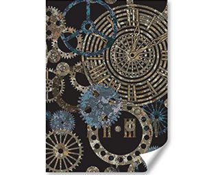 DV DESIGN 1 x A3 Poster Art Print - Steampunk Gears Pattern Clockwork Wall Art Paper Posters Large Picture Graphic Photo #24259 steampunk buy now online