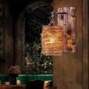 GLXLSBZ Wall Light Antique Retro Wall Restaurant Cafe Antique Lamp in The Hallway Wooden Wall Lamp Wall Lamp Corridor Loft Studio(Home Lighting) steampunk buy now online