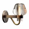 GLXLSBZ Scandinavian Modern Minimalist All-copper Retro Living Room Wall Lamp Wall Lighting Sconces Study Bedroom Villa Wall Lamp 1 Light (Home Lighting) steampunk buy now online