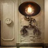 Vintage Wall Lights Indoor Lighting American Industrial Creative Style Single Head E27 Robot Ancient Copper Wall Sconce Baking Paint Iron Water Pipe Wall Lamp For Retro Living Room Bar Restaurant Cafe steampunk buy now online