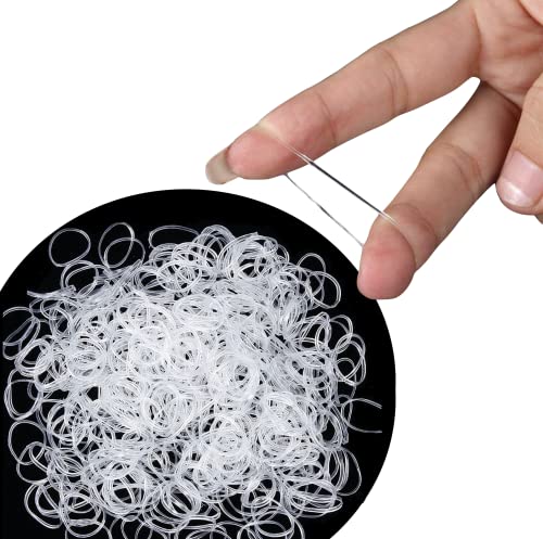 Cosy Companions™ 250x Clear Elastic Hair Bands, Elastic Hair Ties, Hair Band, Hair Elastic, Small Hair Bands, Clear Hair Bands, Rubber Bands For Hair, Clear Hair Elastics, Small Elastic Bands steampunk buy now online
