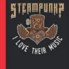 Steampunk? I love their Music!: Steampunk Notebook Journal - 120 dotted dot grid pages - 6x9 inch format - without margins steampunk buy now online