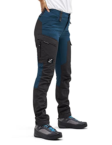 RevolutionRace Women's RVRC GP Trousers, Durable Trousers for Hiking, Walking, Exploring and All Other Outdoor Activities, Diesel Blue, 42 steampunk buy now online