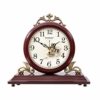 Spacmirrors Double-Sided Clock Living Room Decorated Grandmother Clock Mute Does Not Tick Battery Operation Home Decoration Gift Pendulum Clock steampunk buy now online