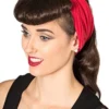 Banned No Talking Vintage Retro Headband - Red, Black or Purp - Black/One Size steampunk buy now online