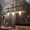 Raelf 3-head Retro Industrial Water Pipe Steampunk Light Hanging Water Pipe Pendant Lamp Restaurant Bar Cafe Bar Clothing Store Chandelier Country Farmhouse Hanging Light Light Chandelier steampunk buy now online