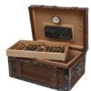 youyu6-2o521 Cigar Humidor Steampunk Trunk humidor 100 Count Trunk Humidor for Cigar Storage steampunk buy now online