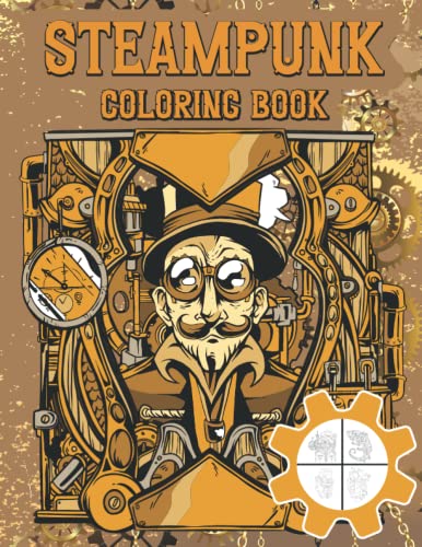 Steampunk Coloring Book: Steampunk Designs Coloring Book steampunk buy now online