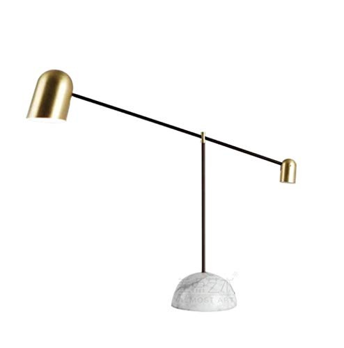 American Fashion Creative Simple Marble Living Room Desk Lamp European Classical Luxury Designer Study Bedroom Table Lamp steampunk buy now online